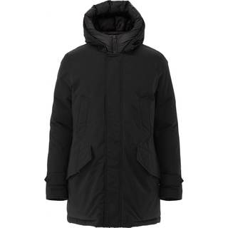 WOOLRICH Herren Daunenparka schwarz unifarben