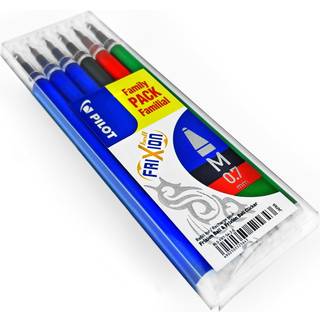 Frixion Clicker 0,7 refil ass (6), Pilot BLS--FR7-S4-2,1stk