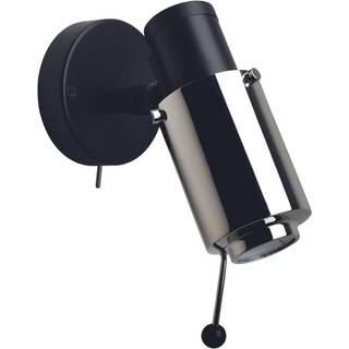 Biny Spot LED Mat Sort/Nikkel m/afbryder - DCW Editions