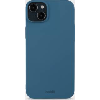 Holdit iPhone 15 Plus Slim Plastic Case - Denim Blue
