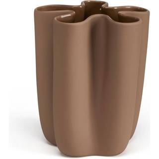 Tulipa vase, 20 cm, hazelnut
