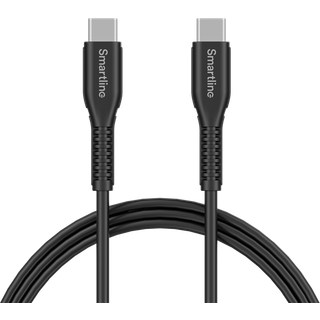 Smartline Strong USB-C til USB-C Kabel 2 Meter - Sort