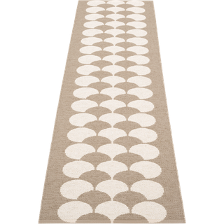 Pappelina, Poppy Potato / Vanilla tæppe 70 x 250 cm