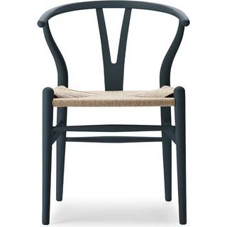 Carl Hansen - CH24 Y-stolen Bok North Sea - Spisebordsstole - Hans J. Wegner - Blå - Papir/Træ
