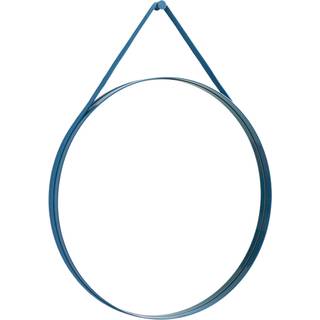 HAY - "Strap Mirror" Spejl Ø70 cm - Blå