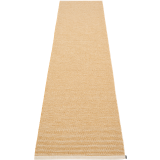 Pappelina, Mono Ochre / Cream tæppe 70 x 300 cm