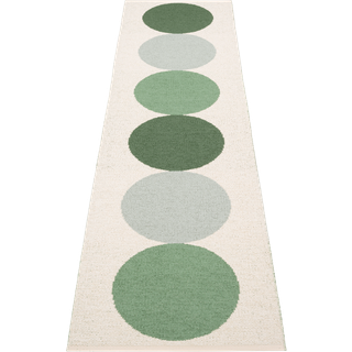 Pappelina Otto Tæppe / Vanilla 70x280 Cm - Mønstrede tæpper Pvc Herb - OTT1I728