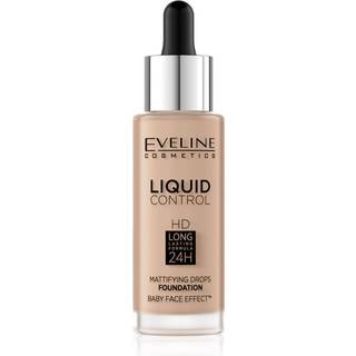 Eveline Cosmetics Liquid Control Flydende foundation Med pipette Skygge 035 Natural Beige 32 ml - 32 ml