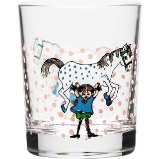 Muurla Pippi & Lilla Gubben drikkeglas 20 cl Multi