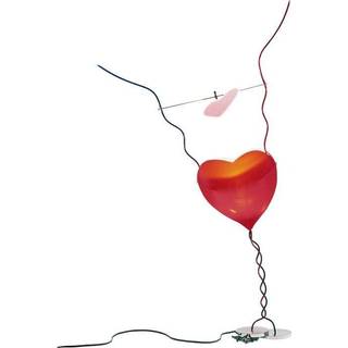 Ingo Maurer One From The Heart Bordlampe - Bordlamper Plast Rød - 4077000