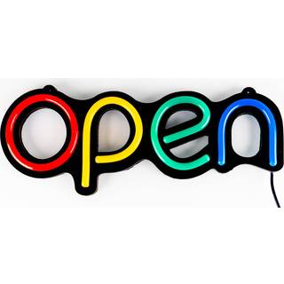 Neonskilt 39 cm ""Open""