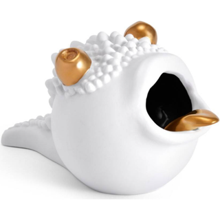 L'Objet Serving And Trays - 'Haashtray', small in white porcelain