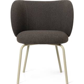 Rico Dining Chair - Cashmere - Hallingdal - Dark Grey/Brown