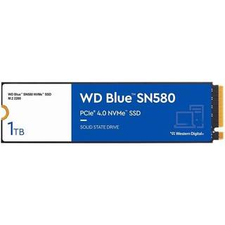 WD Blue SN580 SSD 1TB M.2, NVMe -> Forventet levering: 1-2 hverdage