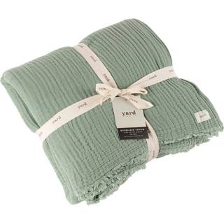 Yard Oversized Lærke 4 Lag Muslin Rynket 100% Bomuld Sengetæppe240x260 cm