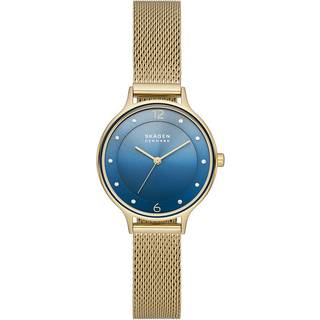 Skagen SKW3058 Anita Lille Gold Plated Mesh Bracelet Watch - W06279