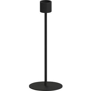 Lysestage, 21 cm, sort