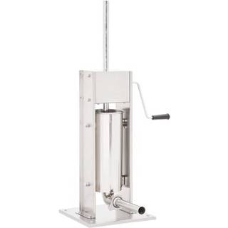 manuel pølsestopper 5 l rustfrit stål sølvfarvet