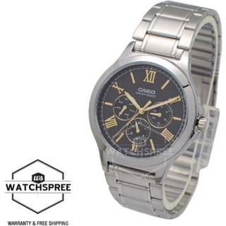Herrernes Casio Sort Sølv Kollektion Ur (Ø 41,5 mm)