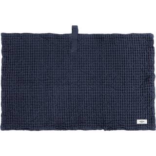 Big Waffle Bademåtte 80 x 55 cm - Dark Blue