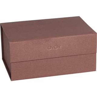 OYOY Hako opbevaringsæske A5 Dark caramel