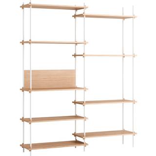 MOEBE S.200.2.A Reol System Eg/hvid