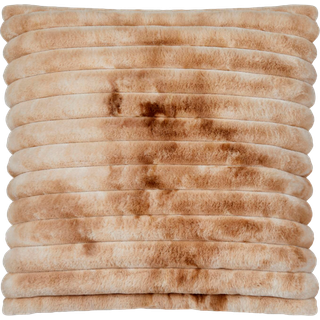 Skinnwille, Stripy pyntepude 45x45 cm Toffee
