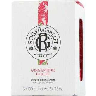 Roger & Gallet Gingembre Rouge Giftset 300 g Soap Bar - 3x100gr