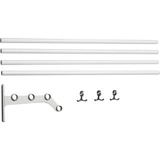 Essem Design Nostalgi 291 Tilbygningsdel Til Hattehylde Aluminium / - Hattehylder Stål Hvid - 045291