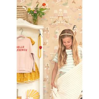 Majvillan Tapet Mermaid Reef, Sandy Beige