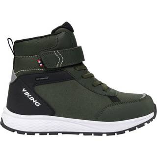 Viking Footwear Kids' Equip Sneaker Waterproof Insulated Pine/Black, 30