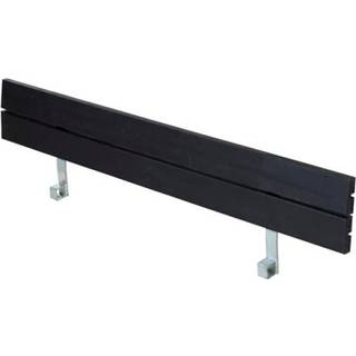 Plus ryglæn sort til zigma bordbænksæt fungicidbeh. og grundmalet 5,2x41x166cm