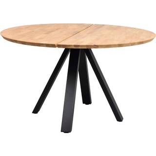 Rowico Home Carradale spisebord Egetræ/sort 130 cm