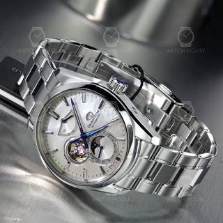 Orient Star Contemporary Silver Dial Stainless Steel Strap Men's Watch RE-AY0005A00B