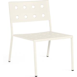 HAY - Balcony loungestol - havestol uden armlæn - Chalk beige - Hvid