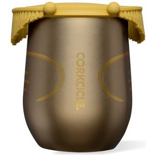 Corkcicle Harry Potter stamless vinglas tumbler med l?g isoleret rejsekop gylden snitch 12 oz