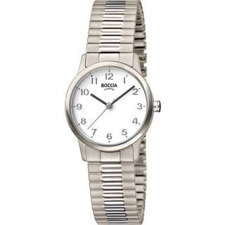 Boccia 3318-01 Damenuhr Zugband Titanium 27mm 5ATM