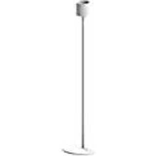 Lysestage, 29 cm, hvid