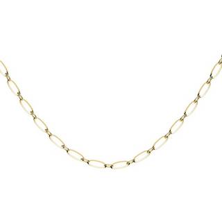 Rosefield Oval Halskæde 18 kt. 316L kirurgisk stål JNOLG-J543 - Dame - 316L Stainless Steel