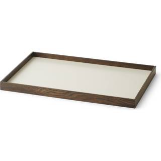 Gejst Frame bakke medium 23x34 cm Røget eg/Beige