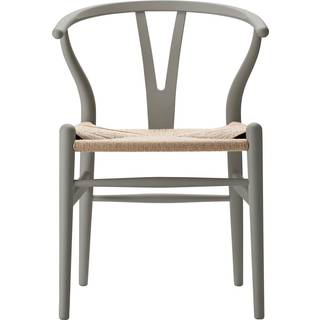 Carl Hansen - CH24 Y-stolen Bok Slate - Spisebordsstole - Hans J. Wegner - Grå - Papir/Træ