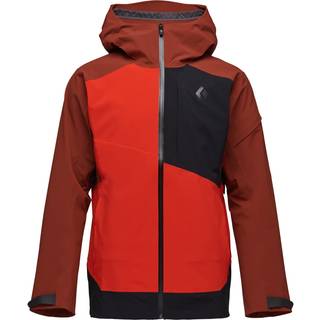 Black Diamond Men's Recon Stretch Ski Shell Jacket Mulled Cider/Black Octane, Mulled Cider-Black-Octane, XL