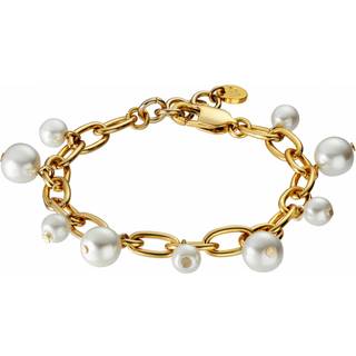 DYRBERG/KERN ELENA ARMBÅND 420121 (Gold, White, ONESIZE)