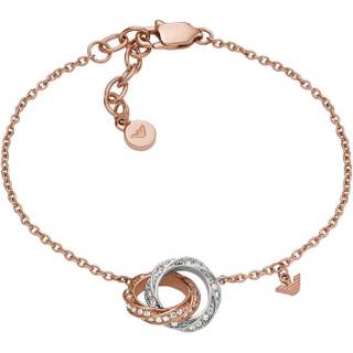 Emporio Armani Two-Tone Stainless Steel Chain Women's Bracelet EGS3005221