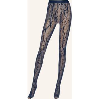Wolford SNAKE LACE TIGHTS navy X-Small
