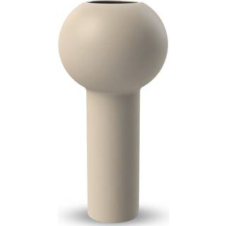 Pillar vase, 32 cm, sand