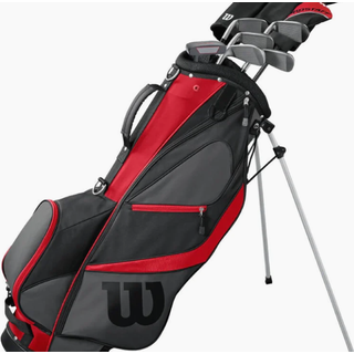 Wilson Staff Prostaff SGI Red/Black Venstrehåndet Stål Regular Golfsæt