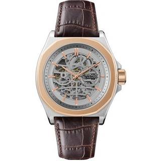 Ingersoll I09301B The Orville Sølvfarvet/Læder Ø46 mm
