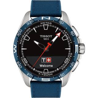 Tissot Smartwatch - T-Touch Connect Solar - T1214204705106 - blau
