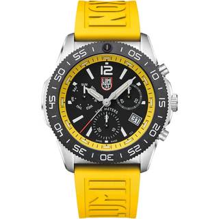 Luminox Pacific Diver Chronograph Black Dial Yellow Strap Men’s Watch XS.3145